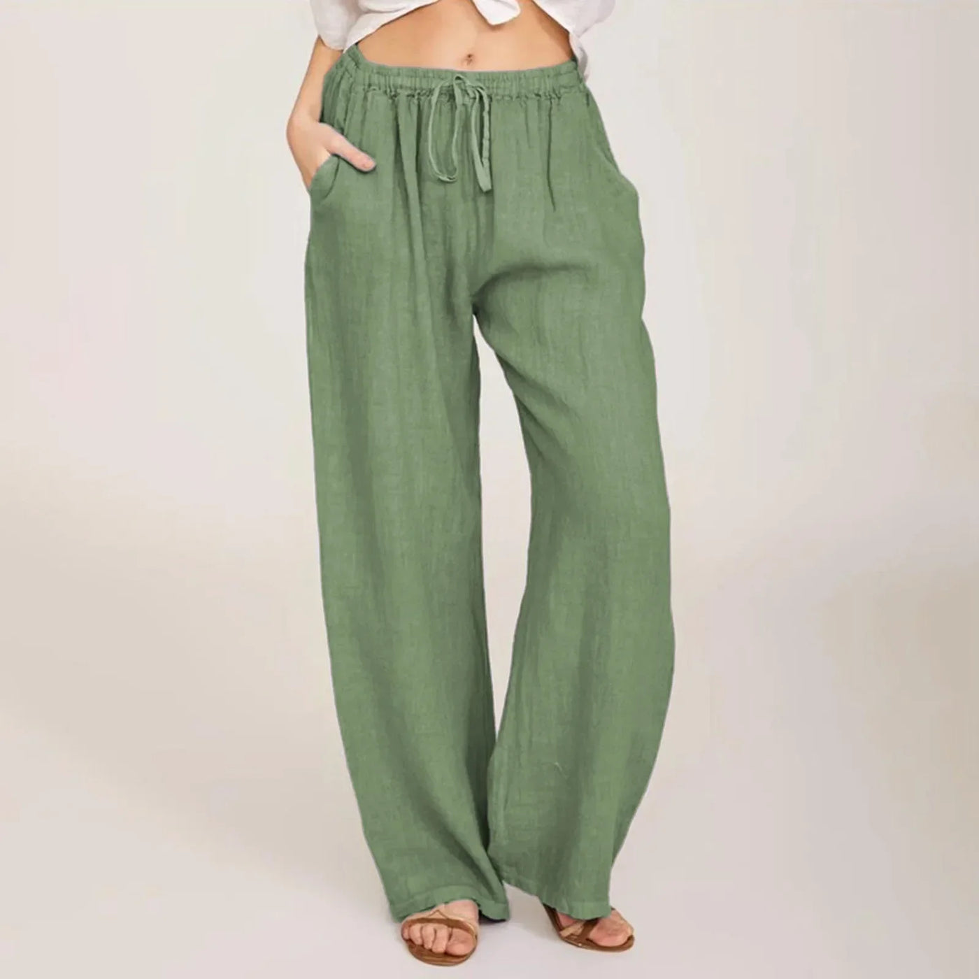 Julia | Comfortable Cotton Pants