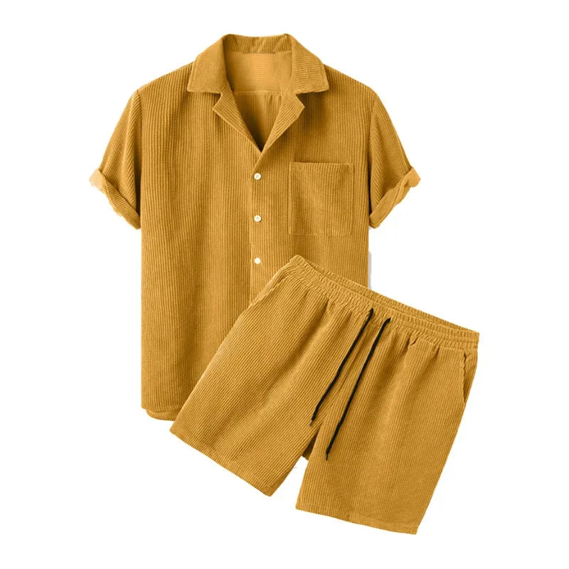 "Cosmo" Italian Shorts Set