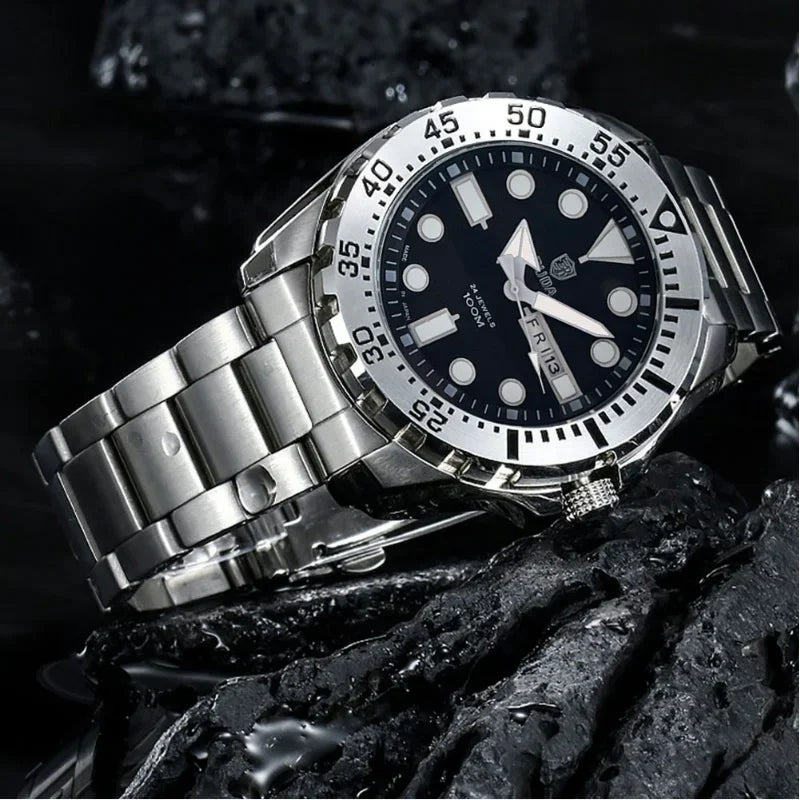 Auren – Stainless Steel Quartz Sport Watch