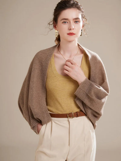 Carezza - Merino Wool Cape Sweater Scarf