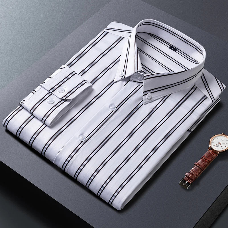 Stravell – Men’s Refined Stripe Shirt