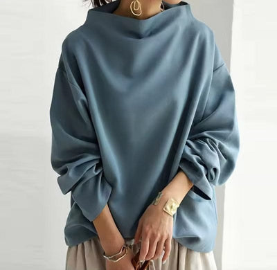 Carla | High-Neck Soft Knit Top
