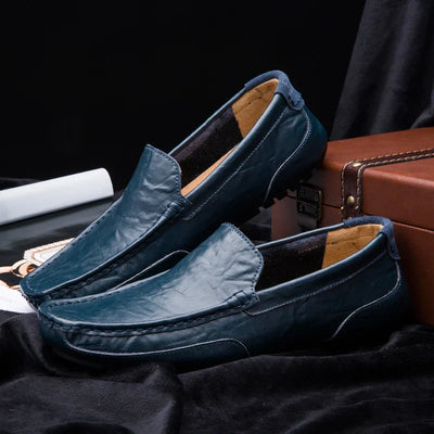 Davino Malvetti Casual Leather Driving Loafers