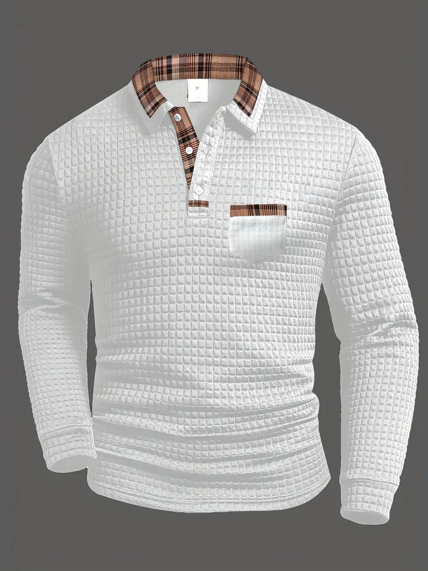 Toby™ | Polo Shirt with Check Pattern