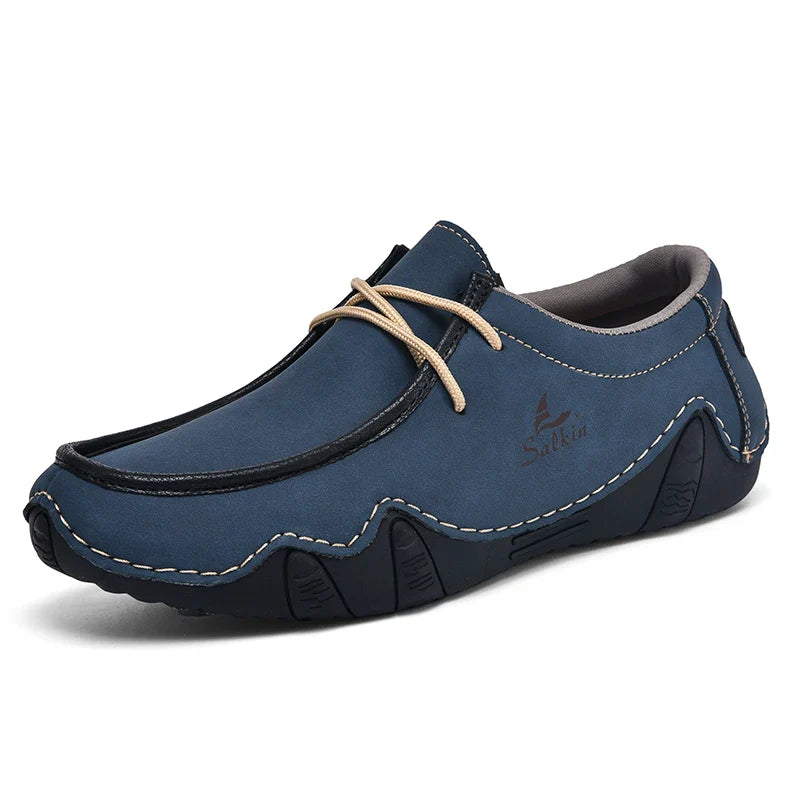 Didier Lemoine Leather Penny Loafers