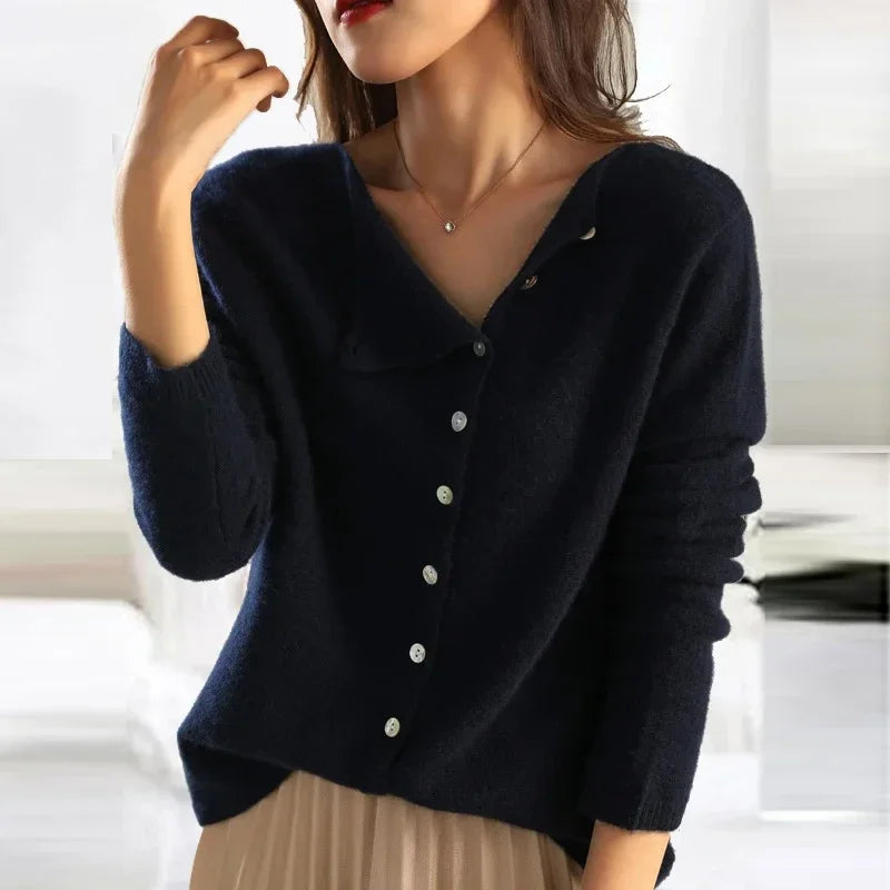 Avencea | Stylish Cardigan with Soft Button Closure