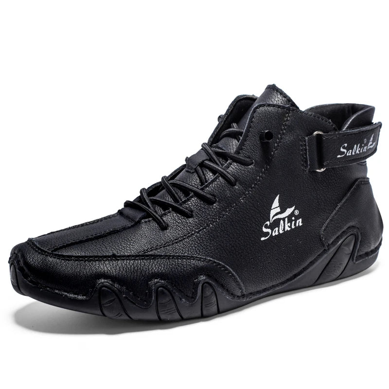 The Salkin™ Classic Genuine Leather Italian Shoes - by Cristian Moretti™