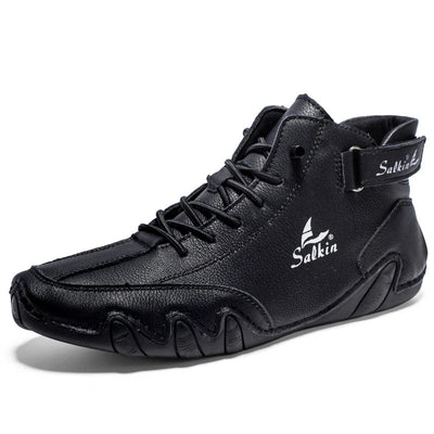 The Salkin™ Classic Genuine Leather Italian Shoes - by Cristian Moretti™