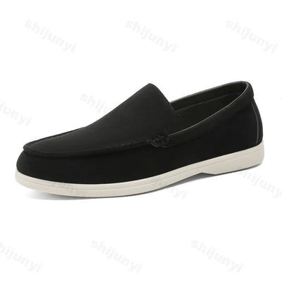 Dante Lucarello Casual Suede Slip-On Loafers