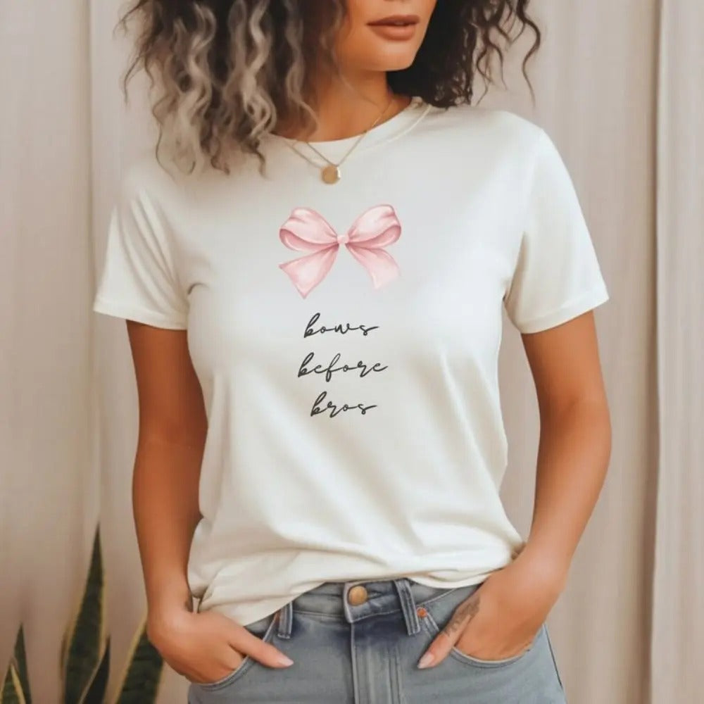 Bows Before Bros Graphic Tee