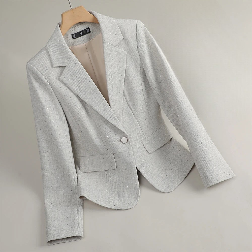 Seraphine One-Button Blazer