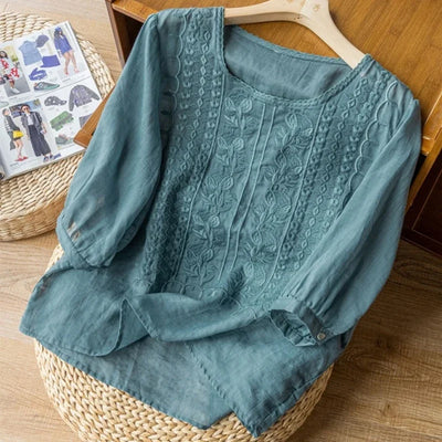 MARIA™ - RELAXED LIGHTWEIGHT SPRING BLOUSE