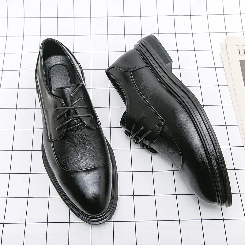 Ettore Rossi Leather Brogue Derbys