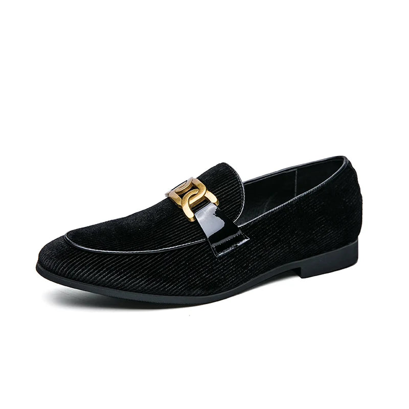Étienne Leclerc Leather Vavlet Loafers