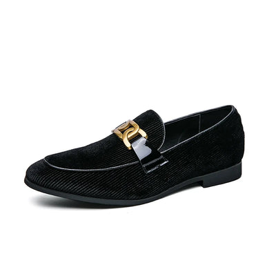 Étienne Leclerc Leather Vavlet Loafers