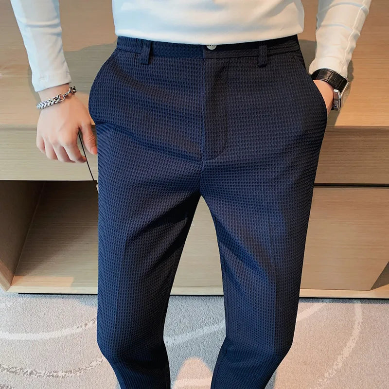 Niccolò Costanzo Slim Business Casual Pants