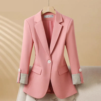 Marisa One-Button Blazer