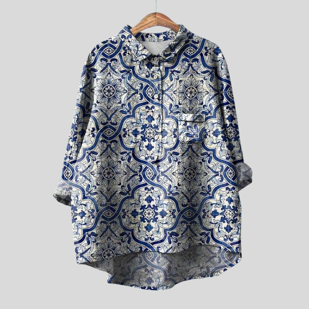 Manaia | Elegant Women's Floral Shirt