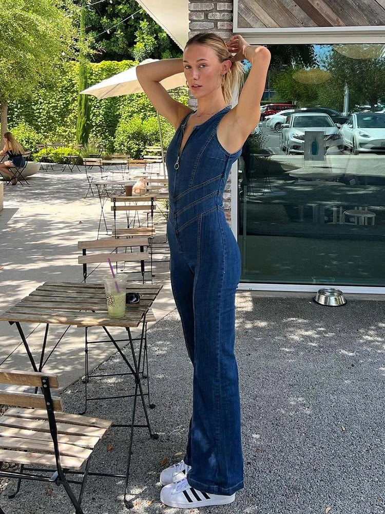 Daleyza | Denim Jumpsuit