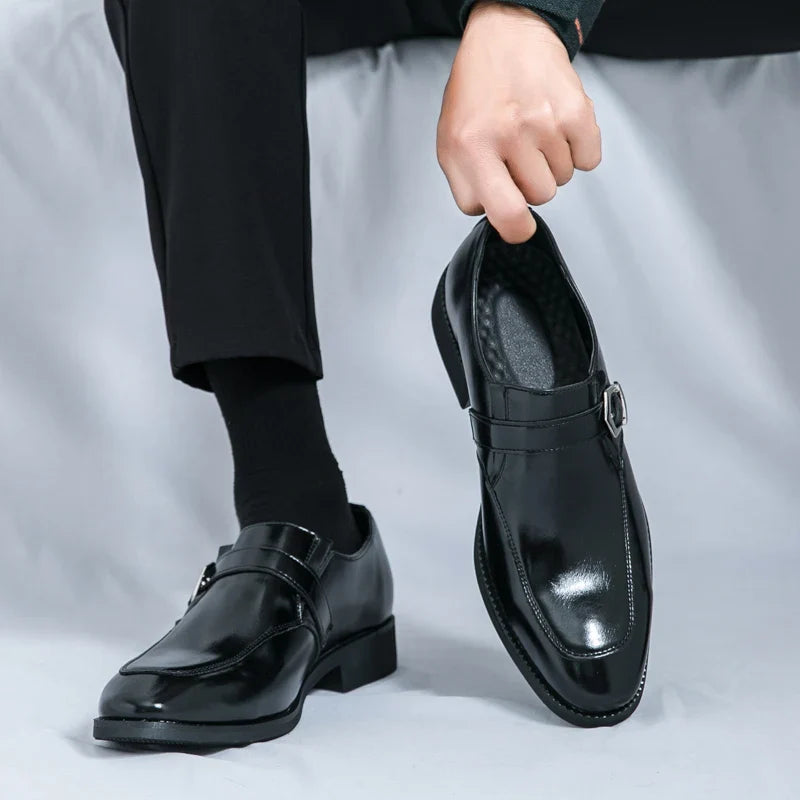 Sergio Titian Leather Loafers Shoes