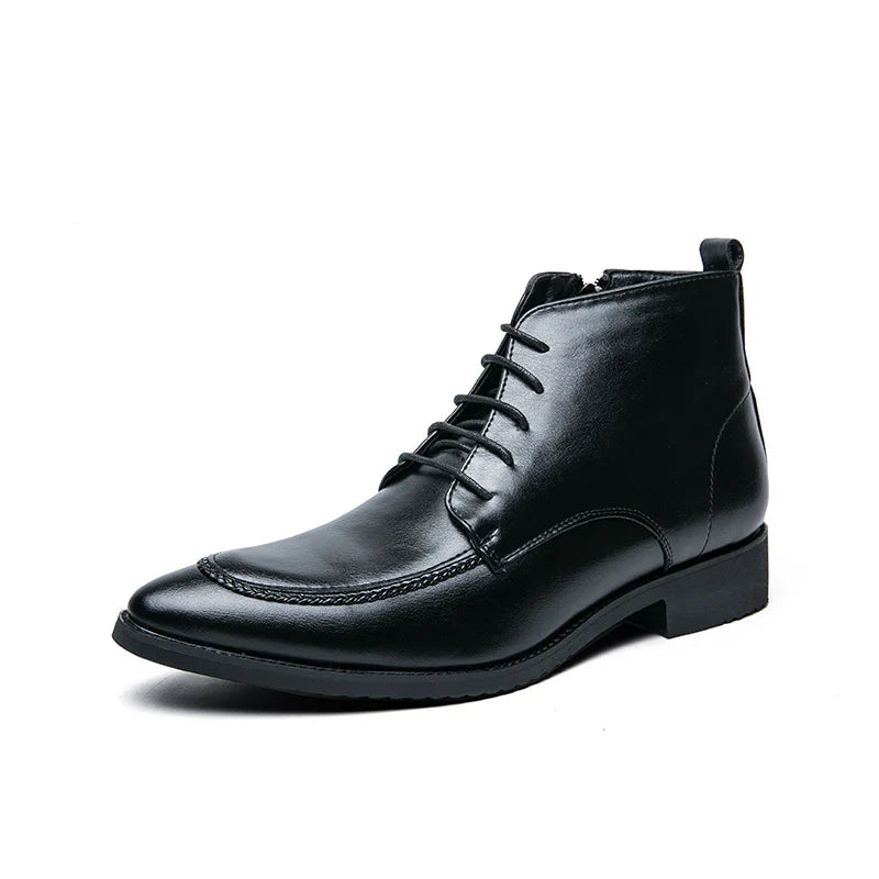 Flavio Martini Leather Ankle Boots