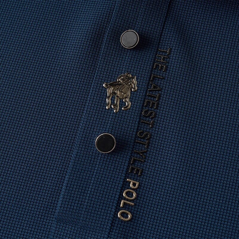 Barcciano Premium Silk Long Sleeve Polo