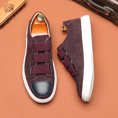 Sergio Amato Slip-on Suede  Sneakers