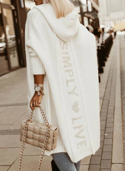 Avencea Cardigan with Hood and Waterproof Material