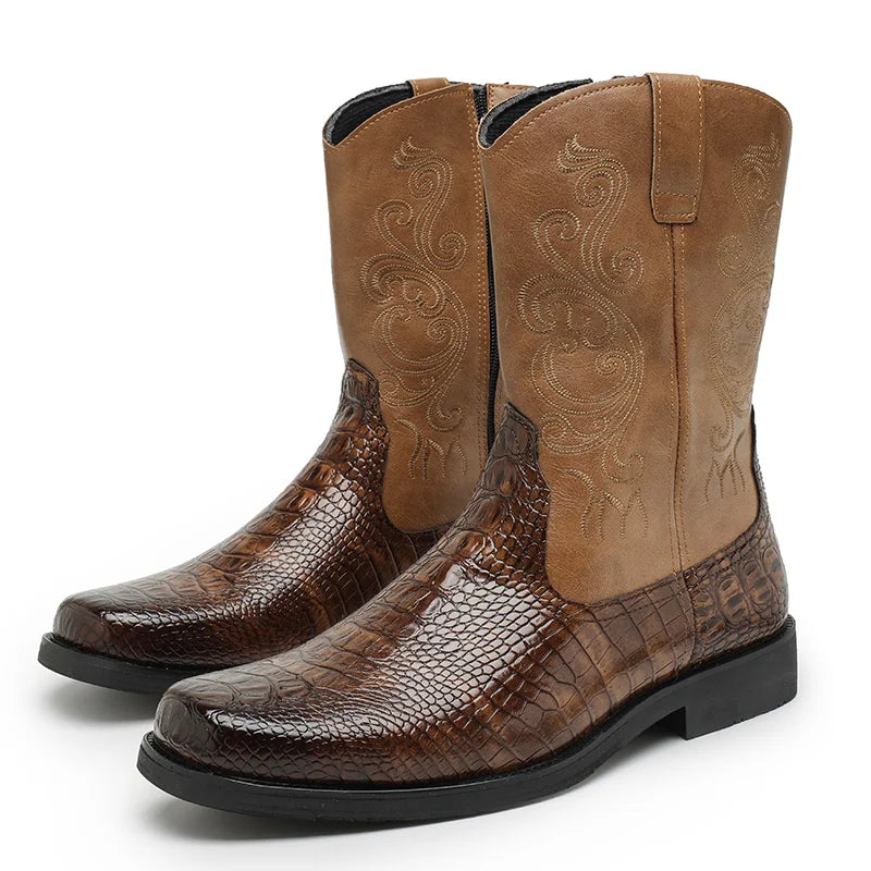 Weston Ridgeway Leather Roper Low Boots