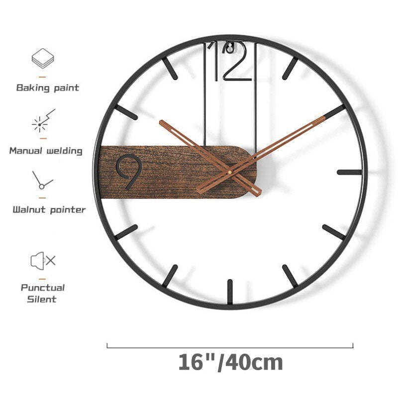 Vinthentic Modern Wall Clock