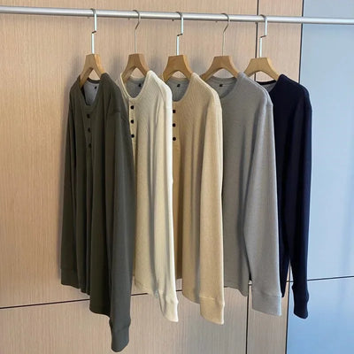 Vinthentic Signature Waffle Long Sleeve Shirt