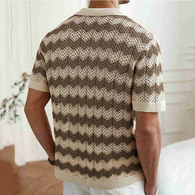 Penarrubia Crochet Shirt