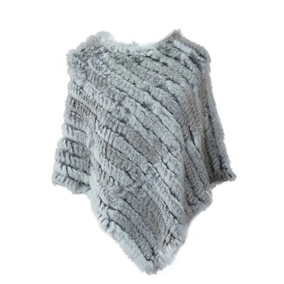 "Isabella" Fur Poncho