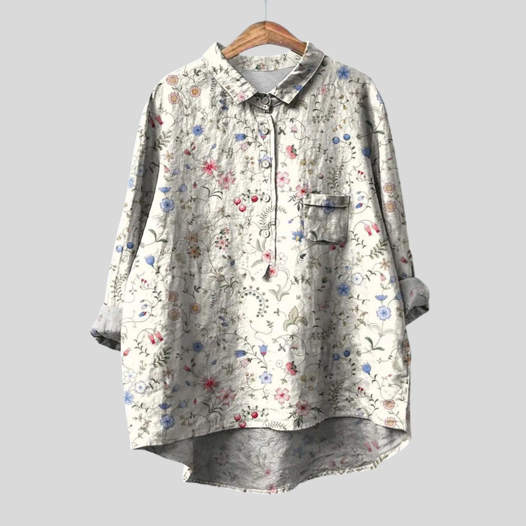 Manaia | Elegant Women's Floral Shirt