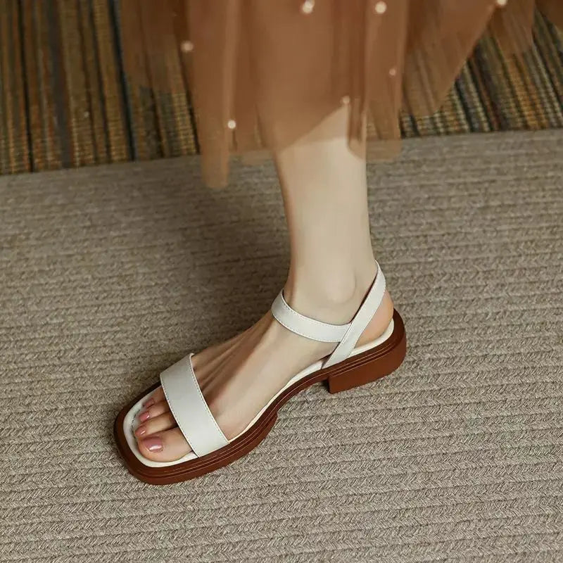 Angelica | Elegant Leather Sandals