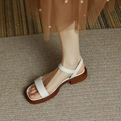 Angelica | Elegant Leather Sandals