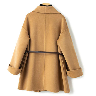 Cosmopolitan Wool Kimono Coat