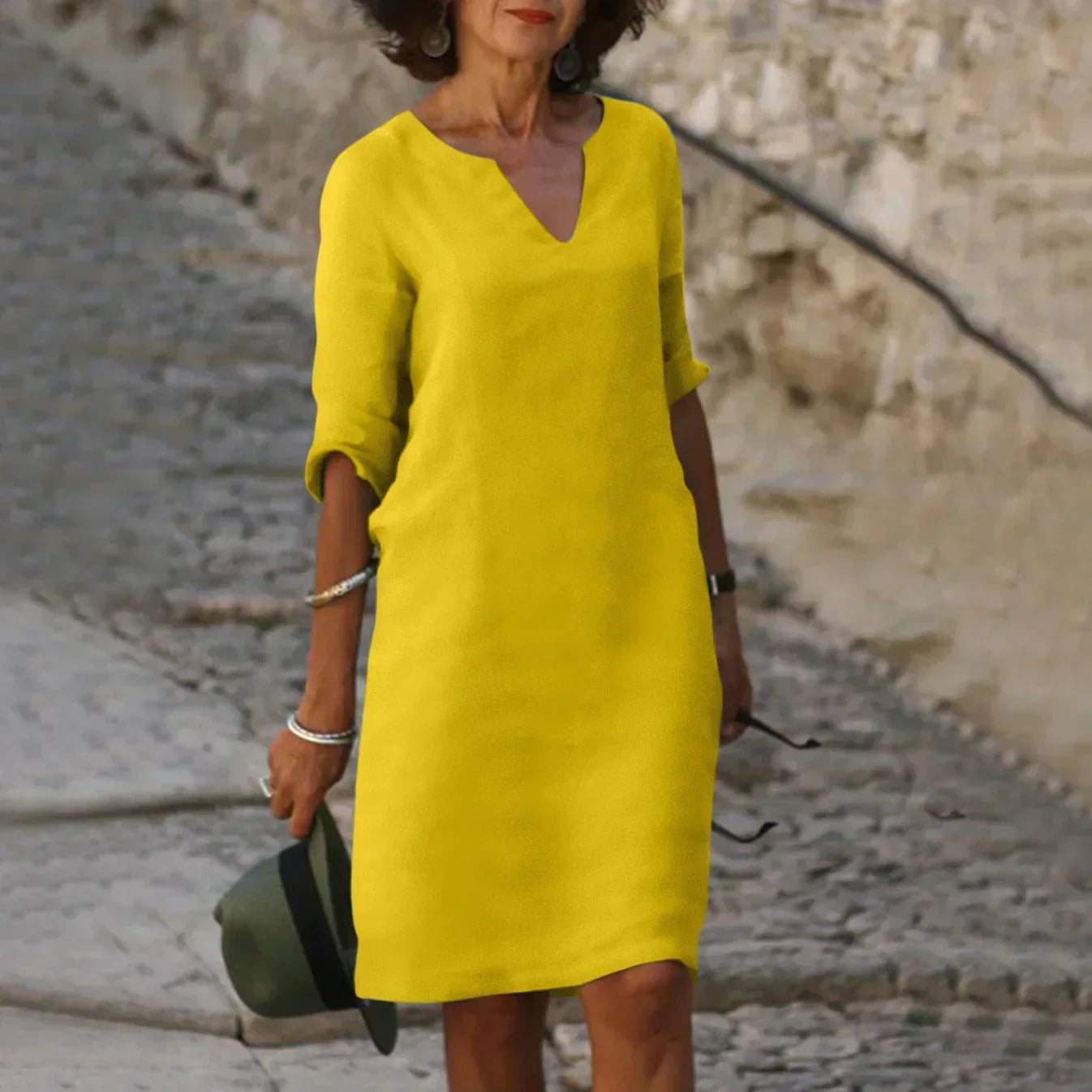 Andrene - Women's Elegant Dress