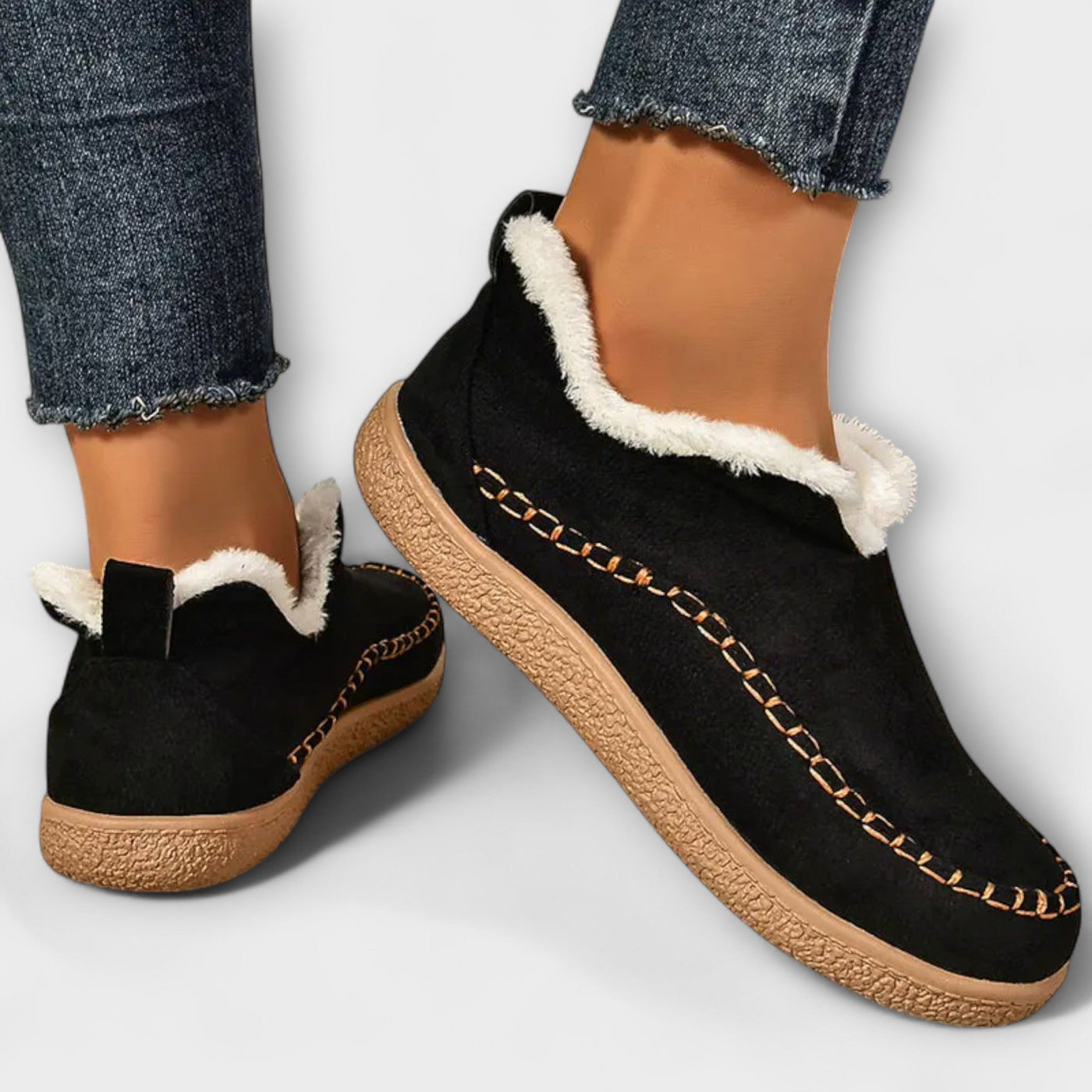 Katie - Orthopedic Leather Ankle Boots