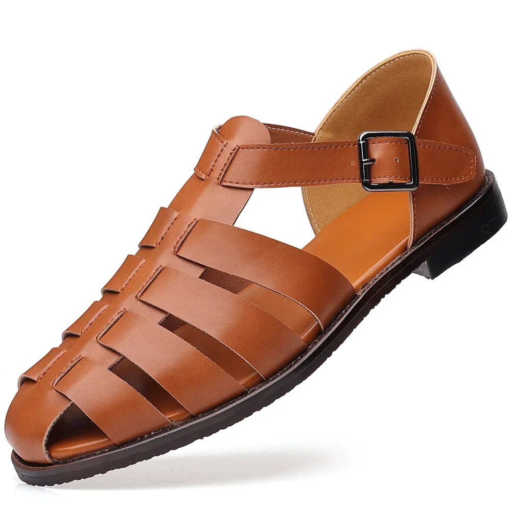 Sandro  – Premium Leather Sandals for Men