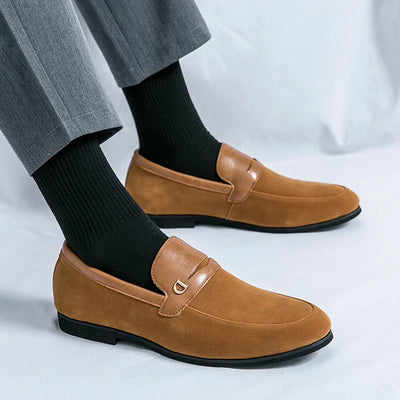 Didier Poulain Slip-On Leather Loafers