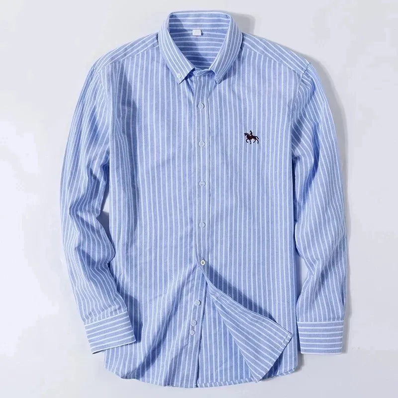 Cavalleri – Men’s Embroidered Oxford Shirt