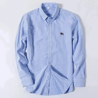 Cavalleri – Men’s Embroidered Oxford Shirt