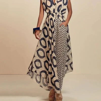 Bea - Boho dress with inset pants