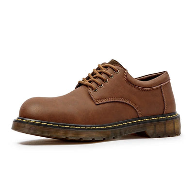 Gualtiero Rinaldeschi Men’s Genuine Leather Derby Work Boots