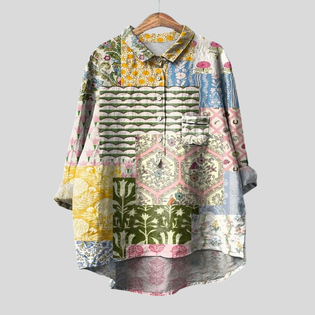 Manaia | Elegant Women's Floral Shirt