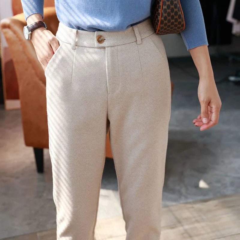 "Fabio Costa" Tweed Trousers