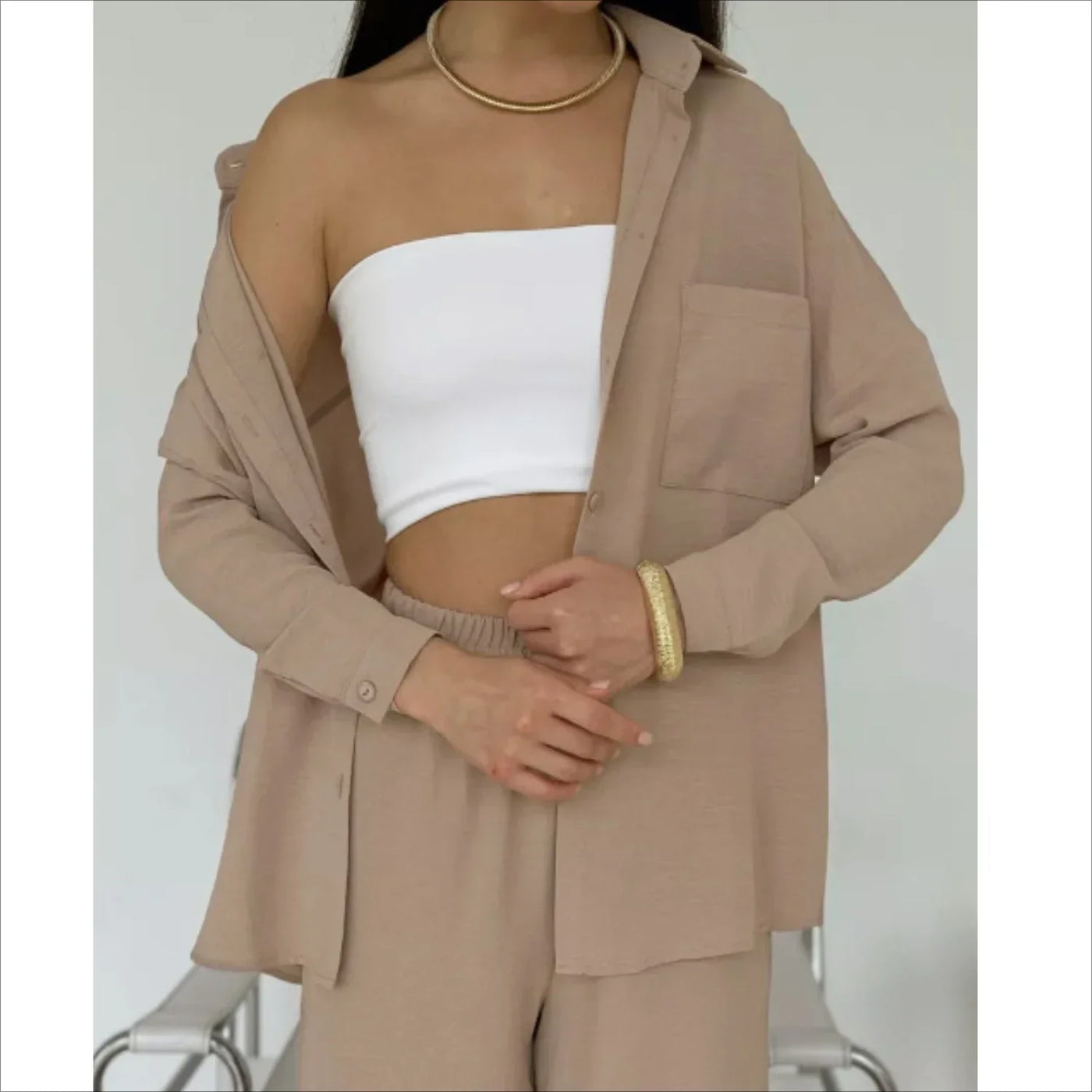 Tracey - Casual Modern Two Piece Set