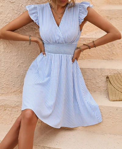 Sophia™ - Stylish Striped Dress