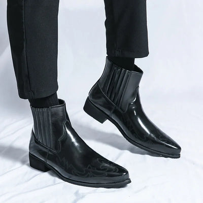 Massimo Trentini Chelsea Leather Boots